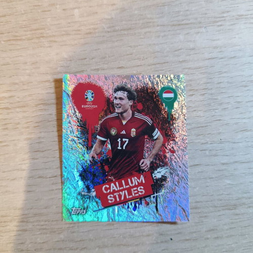 Euro 2024 Artists Topps stickers new collection