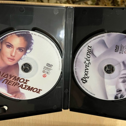 Monica Bellucci Tribute DVD special edition like new