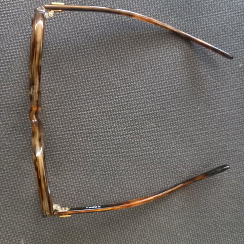 Loda vintage handmade eyeglass frame new, soft brown