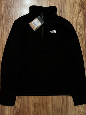 The North Face Black Quarter Zip Fleece New with Tags