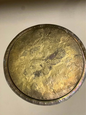 Copper tray 30cm used