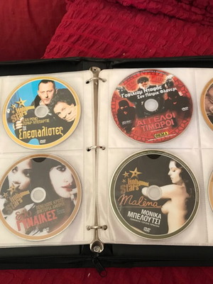 DVD collection 40 movies with organizer case like new