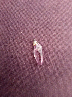 Natural Amethyst Crystal Pendant