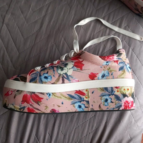 Bufallo platform sneakers like new, colorful, size 41