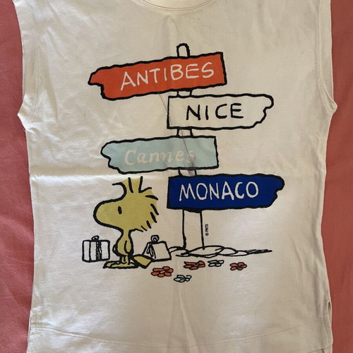 Set of 2 girls' blouses used, XS, Oysho Snoopy and Zara Minnie