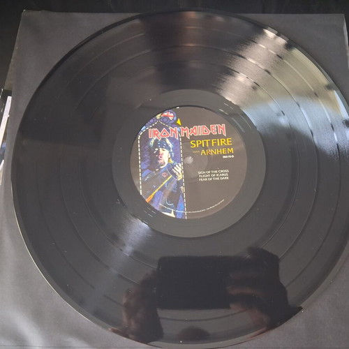 Iron Maiden Spitfire Over Arnhem 3LP like new, metal