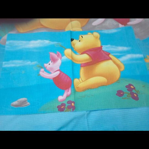 Piqué blanket children's like new with pillowcase