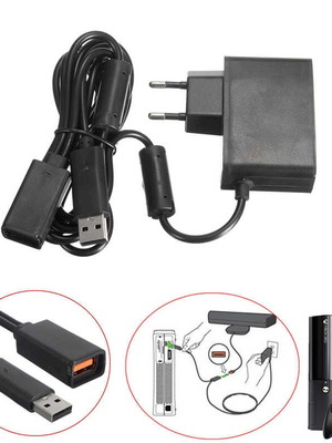 Xbox 360 Kinect Power Adaptor new