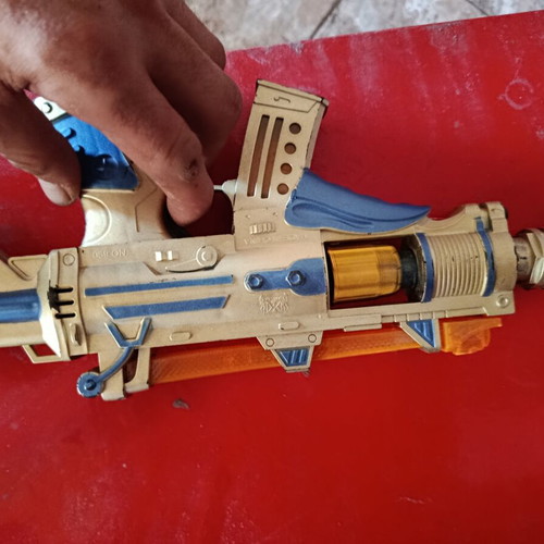 Toy gun with effects like new