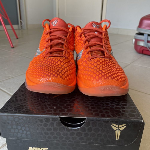 Nike Kobe 6 total orange basketball shoes like new, size 40