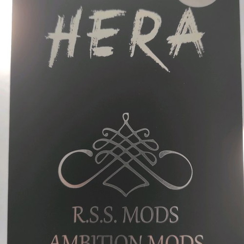 Hera 60W Mod By Ambition Mods & R.S.S. Mods new, white