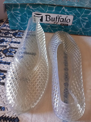 Buffalo transparent beach shoes size 36/37