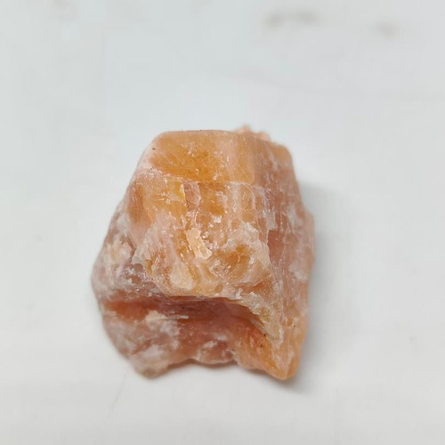Orange Calcite natural raw mineral 12g like new