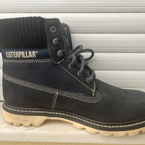 CAT Colorado navy nubuck boots size 43 like new