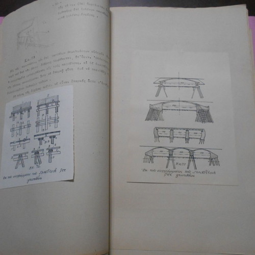 Mechanical foundations used, 232 typewritten pages from 1950s