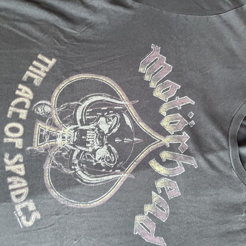 Motorhead men's short-sleeve t-shirt like new, gray, size S