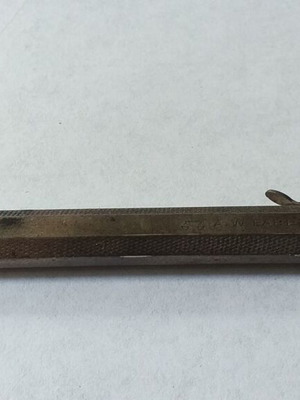 Faber mechanical pencil model 01630, all metal, 1920s collectible