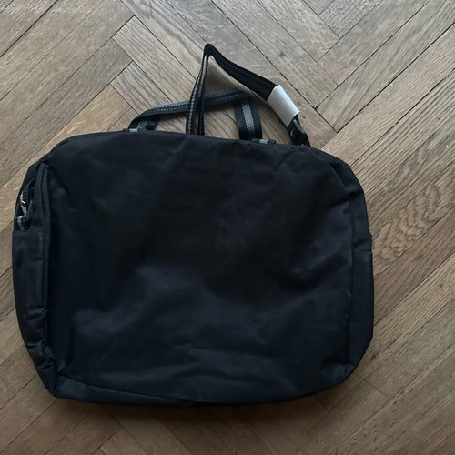 Shoulder bag with strap and handles new, black