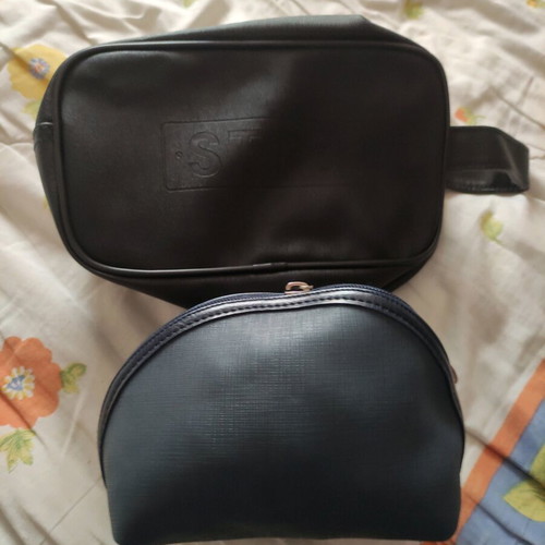 Toiletry bags two pieces like new