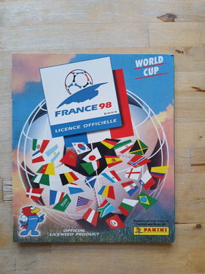 Panini France 1998 Official Reprint Album like new