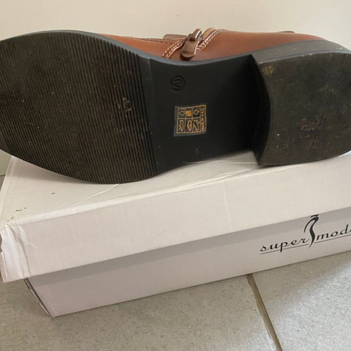 Cowboy ankle boots used, brown, size 40