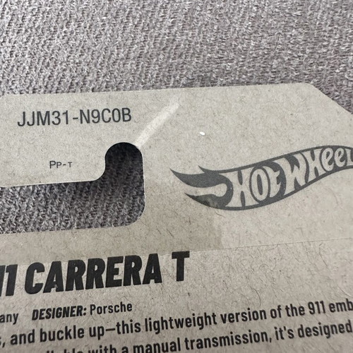 Hot Wheels Porsche 911 Carrera T ZAMAC new 2026 model