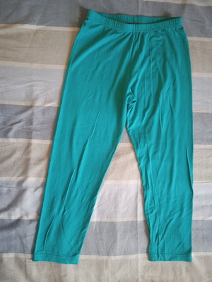 Women's elastic turquoise mint leggings, size XXS - XS