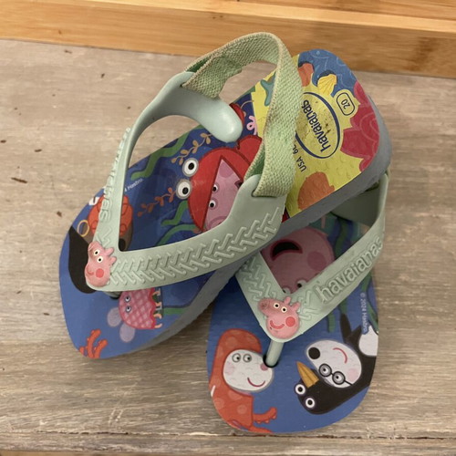 Children's flip-flops like new, size EUR 22 Brazil 20