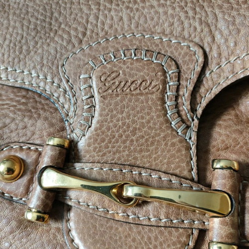 Gucci New Pelham large shoulder bag like new brown