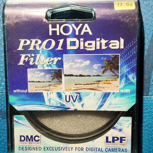 Hoya PRO1 Digital Filter UV 77.0s SLR lens filter like new