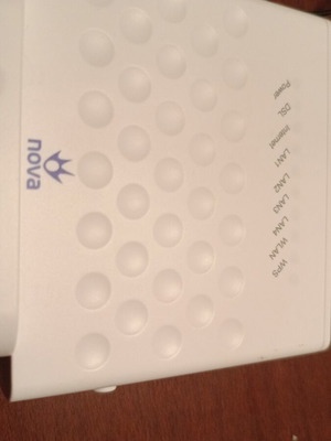 Nova ADSL router ZTE ZXHN H108N like new