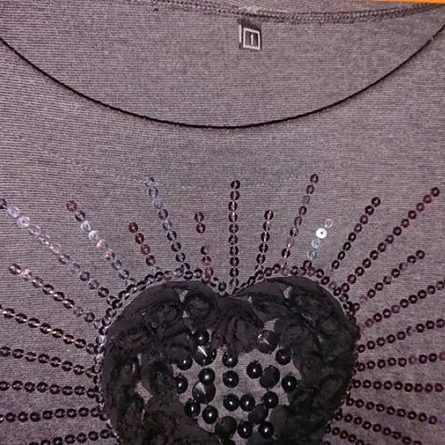 Short grey dress used, size S
