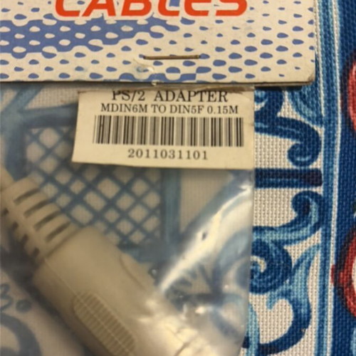 Mouse/Keyboard Adapter set 8 pcs M2F and F2M new