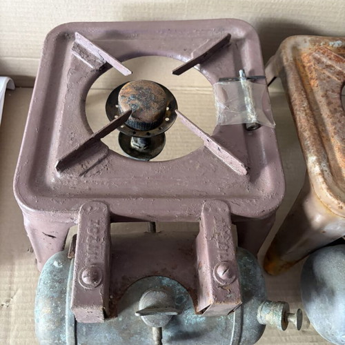 Pitsos gas stoves 1950, two pieces