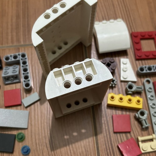 Vintage Lego Technic parts used, pack of 110