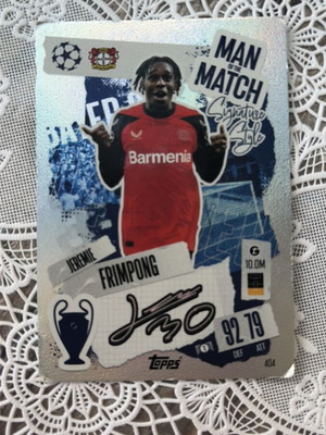 Topps Match Attax Jeremie Frimpong sticker