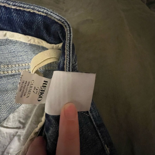 Reiko jeans slim fit like new, size XS, blue