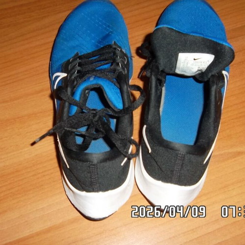 Nike Air Zoom Pegasus sneakers size 38 like new, white and blue