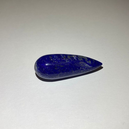 Lapis Lazuli polished natural drop-shaped set of 3