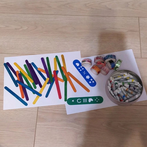 Craft materials like new