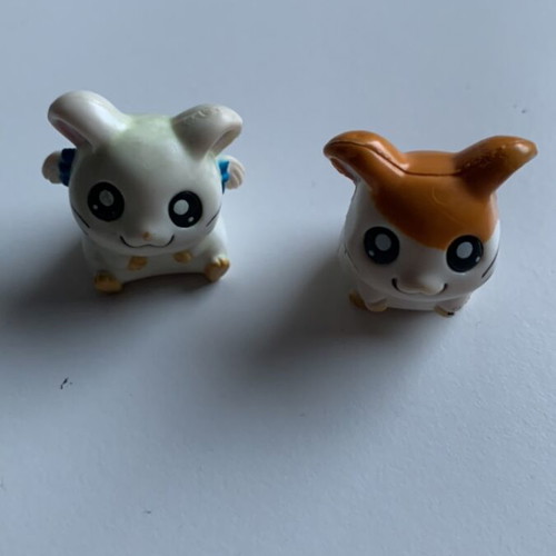 Hamtaro Mini Pencil Figures used