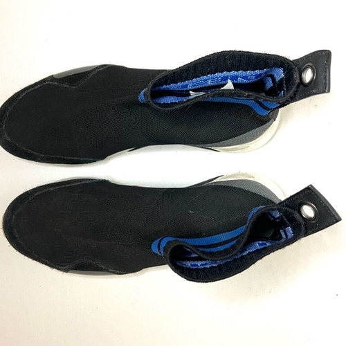 Diesel black sock athletic shoes used, size 42, black-blue