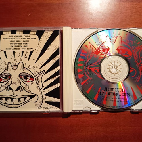Juicy Lucy Get A Whiff A This CD like new, rock