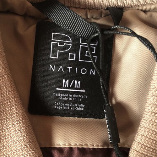 P.E Nation Regain Bomber Jacket new women's M-L oversized