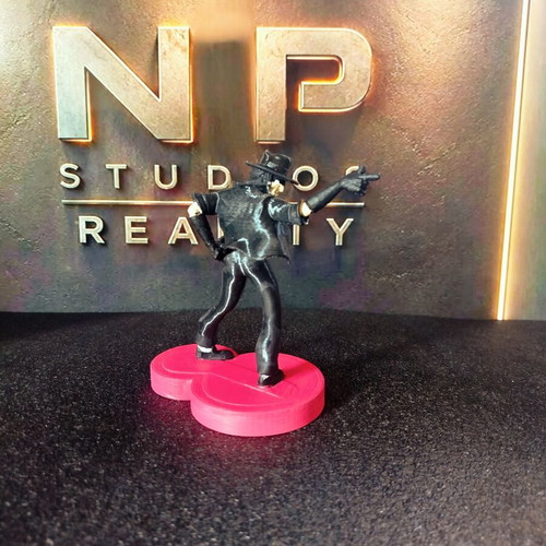 King of Pop figure new, 12 cm height
