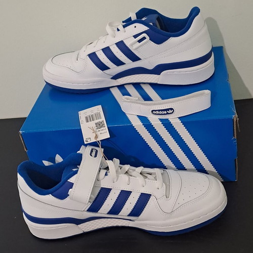 Adidas Originals Forum Low men's sneakers size 44 new white blue