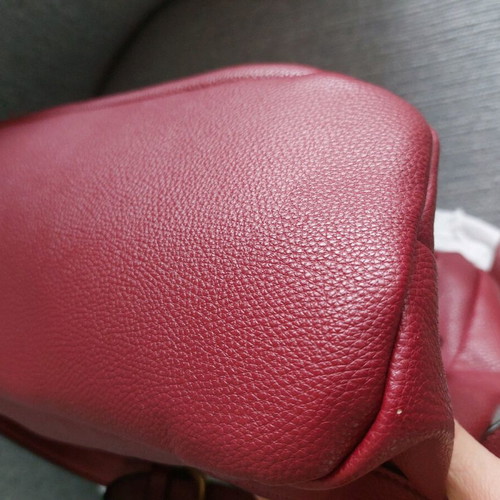 Guess backpack burgundy like new with minor handle wear