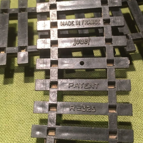 Jouef curved rails HO scale 1/87 used, set of 25 pieces