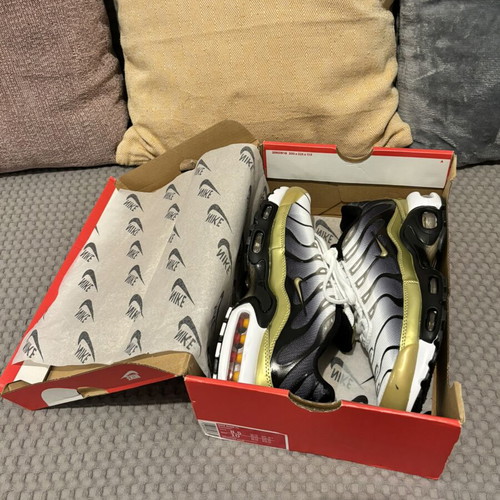 Nike TN 50th Anniversary Athletic Shoes New Black White