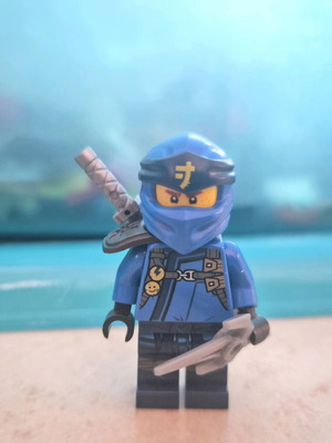 Ninjago Jay Minifigure Secrets of the Forbidden Spinjitsu Blue Ninja like new